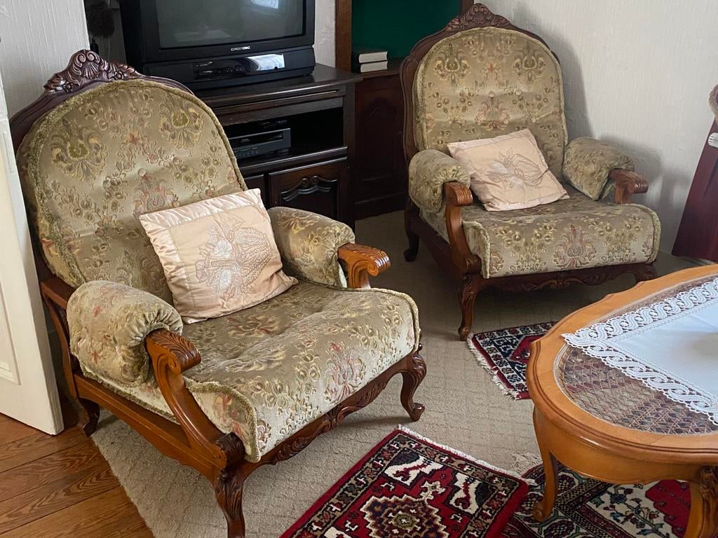 4 sièges avec table basse, Maison & Meubles, Enlèvement