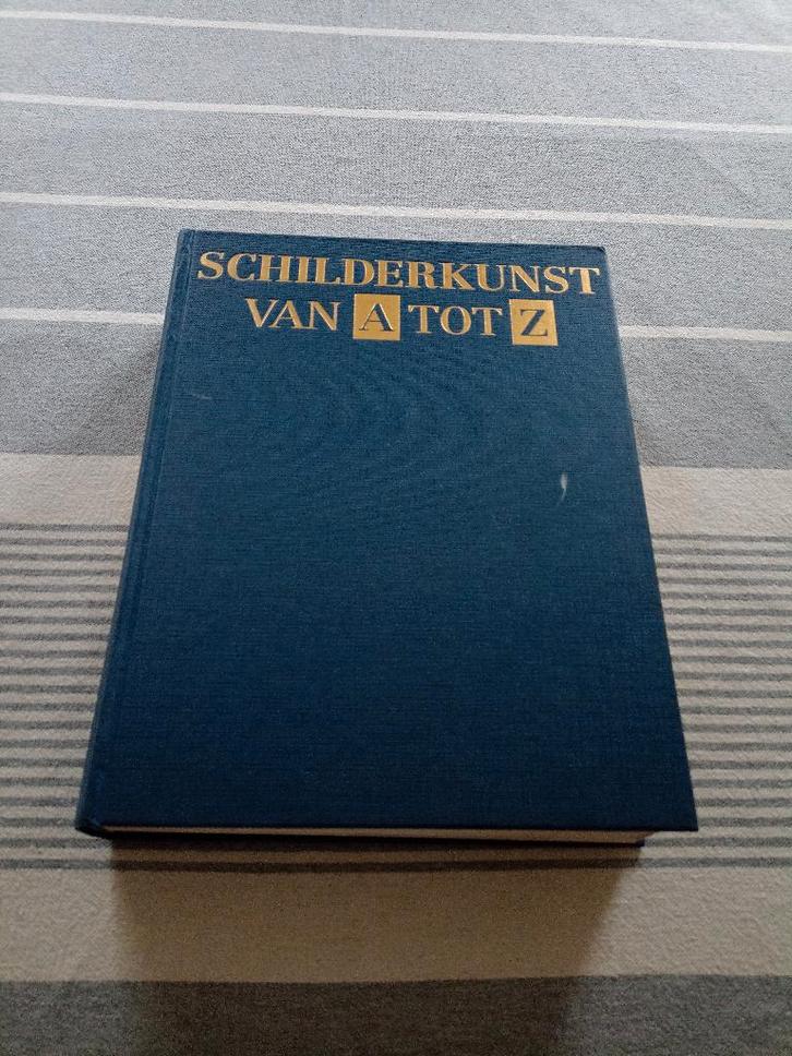 Boek Schilderkunst van A tot Z, Livres, Art & Culture | Arts plastiques, Utilisé, Peinture et dessin, Enlèvement