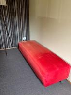Zitbank - poef 160 x 50 x 50 Rood, Huis en Inrichting, Ophalen, Gebruikt, 125 cm of meer, Modern - Design