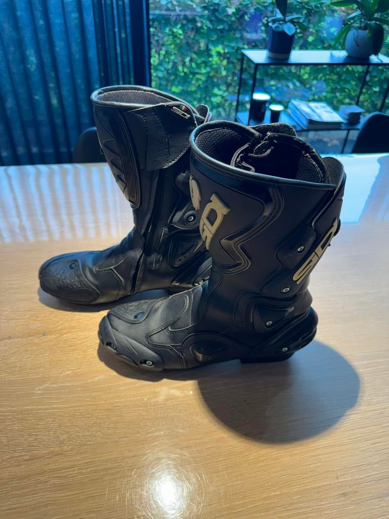 SIDI raceboots maat 44(43), Motos, Vêtements | Vêtements de moto, Enlèvement ou Envoi, Seconde main, Hommes, Bottes