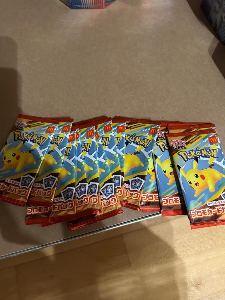 Pokémon Japanese Mcdo Promo, Ophalen of Verzenden, Nieuw, Booster