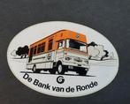 Oude sticker De Bank van de Ronde  Generale Bankmaatschappij, Verzenden, Gebruikt