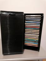 Cd houder met cd's, Huis en Inrichting, Woonaccessoires | Cd- en Dvd-rekken, Ophalen, Cd's