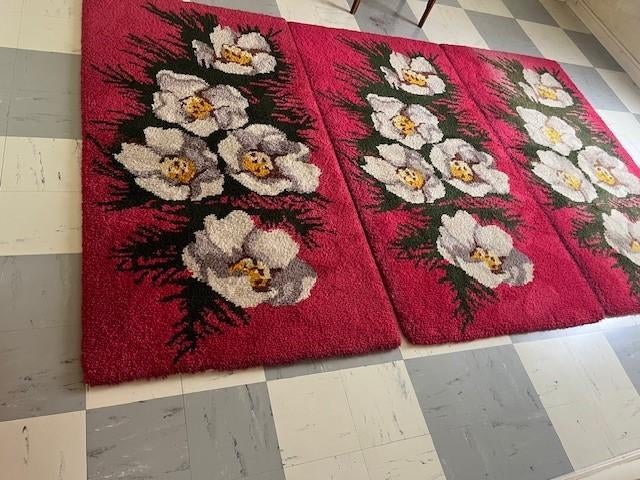 TAPIJTEN, Huis en Inrichting, Stoffering | Tapijten en Vloerkleden, Zo goed als nieuw, Rechthoekig, Rood, Ophalen of Verzenden