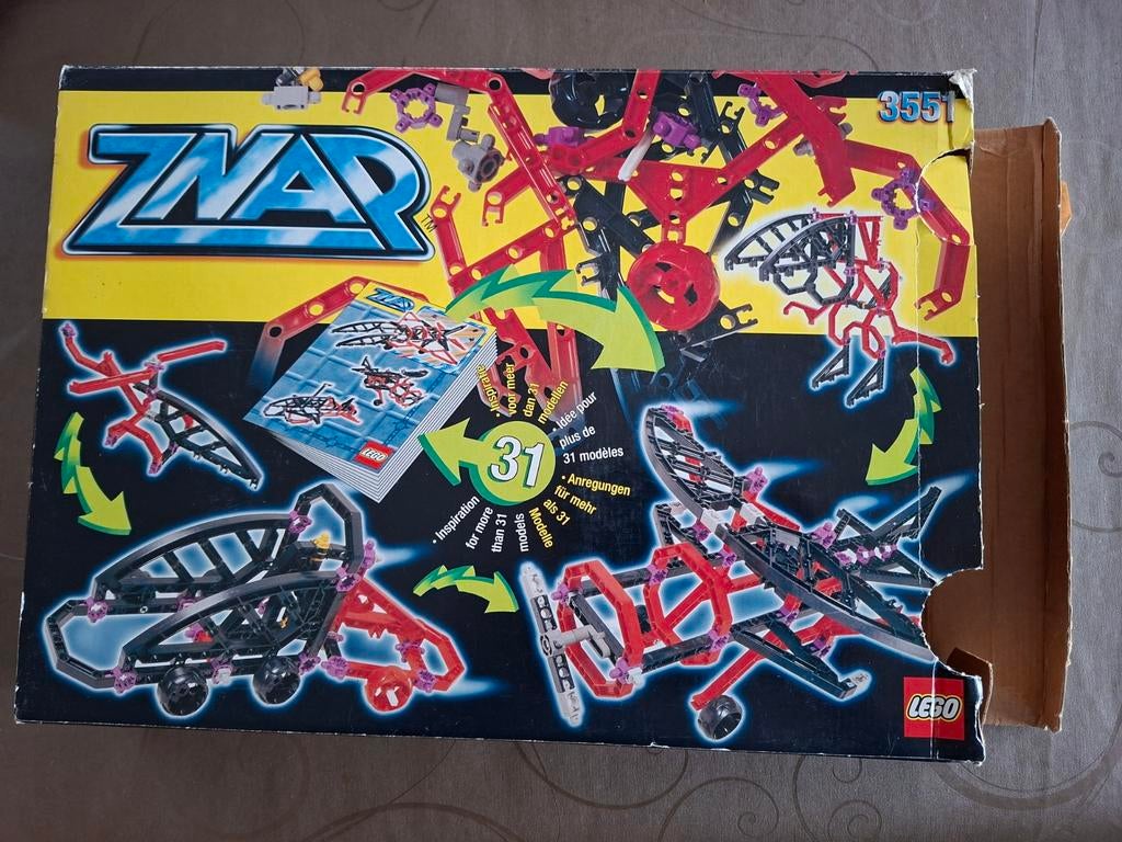 Lego ZNAP 3551 (ONVOLLEDIG!), Ophalen