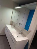 Badkamermeubel + spiegelkast, Ophalen, Gebruikt, Wastafelkast