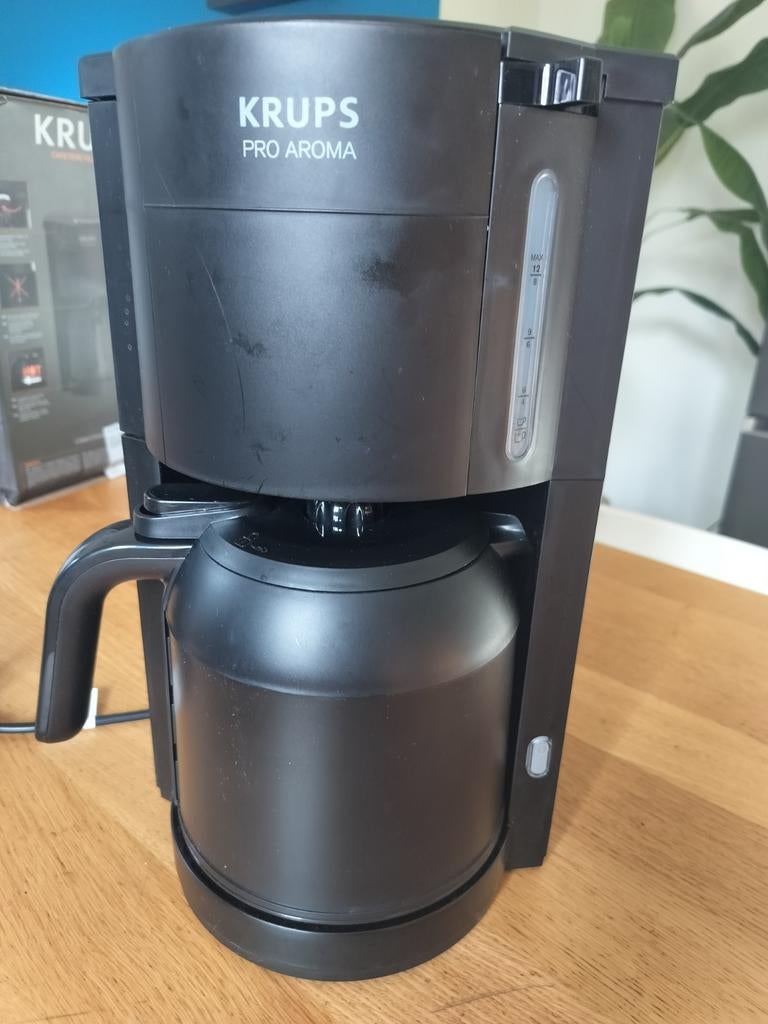 Cafetière Krups Pro Aroma F312, Café moulu, Comme neuf, 10 tasses ou plus, Enlèvement