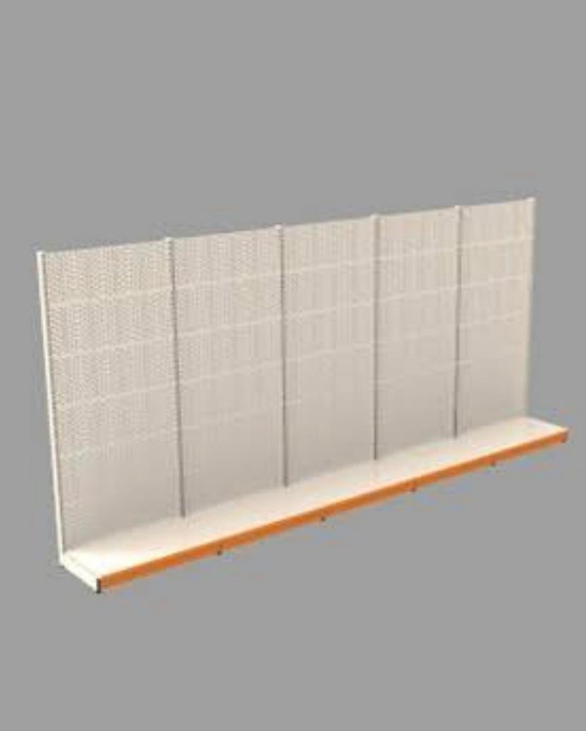 Rayonnage magasin, avec fond perforé. LIQUIDATION !!!, Enlèvement ou Envoi