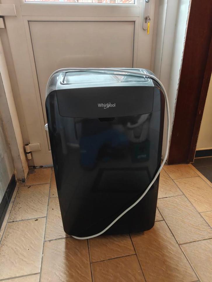 Whirlpool  mobiele airconditioning, Elektronische apparatuur, Airco's, Gebruikt, Mobiele airco, 100 m³ of groter, 3 snelheden of meer