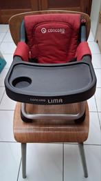 Mobiele eetstoel (Concord Lima), Ophalen