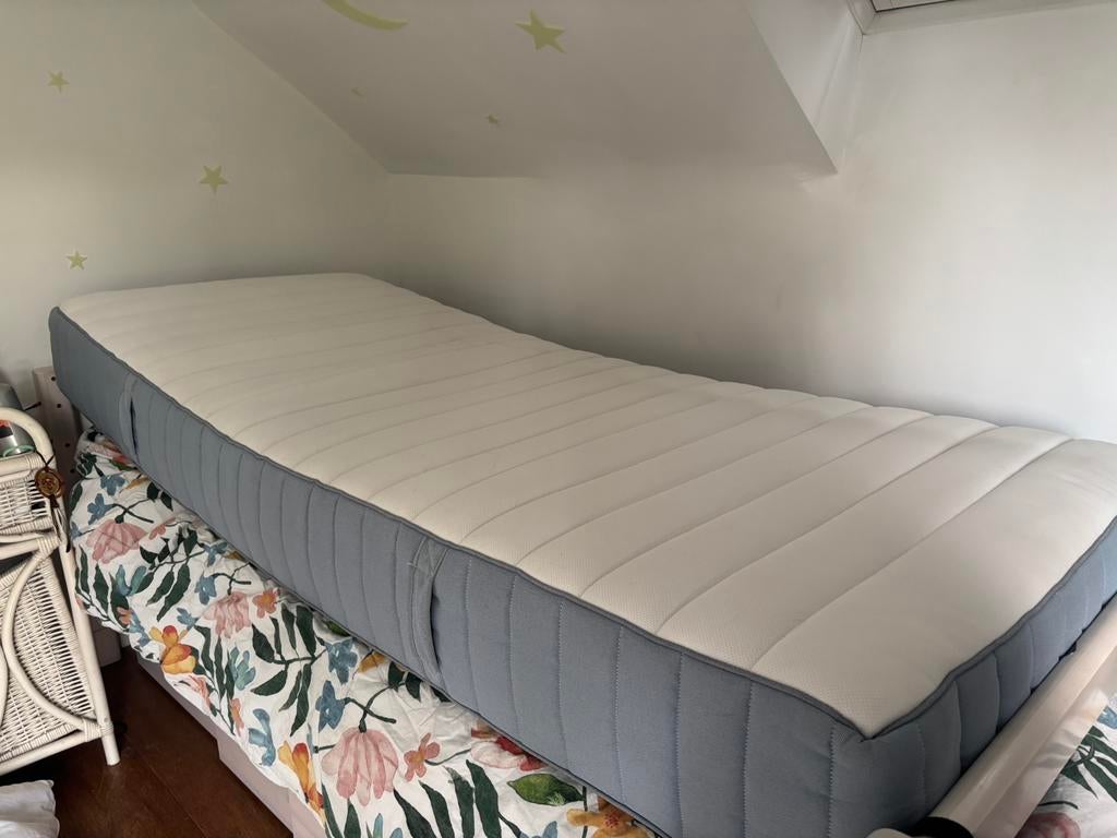 Matelas 80x200 Valevag, Maison & Meubles, Chambre à coucher | Canapés-lits, Utilisé, 80 cm, 200 cm, Une personne, Blanc, Enlèvement