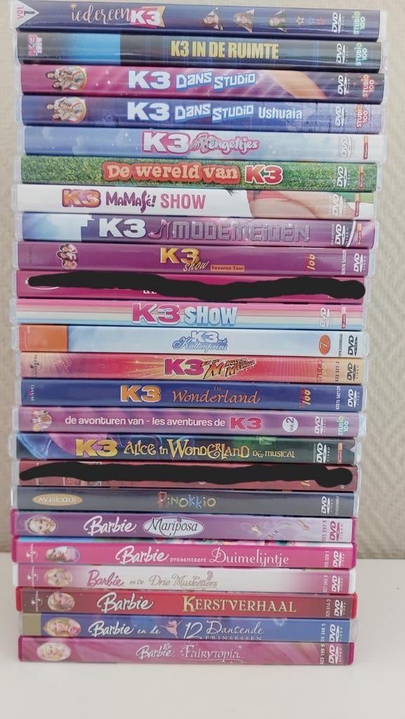 Dvd's K3 Barbie, Ophalen of Verzenden