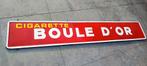 Plaque émaillée cigarette boule d'or 1951, Collections, Marques & Objets publicitaires, Enlèvement