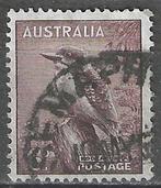 Australie 1937/1938 - Yvert 116A - Kookaburra (ST), Envoi, Affranchi
