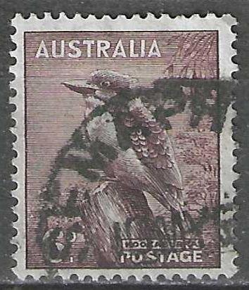 Australie 1937/1938 - Yvert 116A - Kookaburra (ST), Timbres & Monnaies, Timbres | Océanie, Affranchi, Envoi