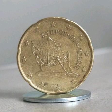 2008, Cyprus ,  20 Euro cent, Postzegels en Munten, Munten | Europa | Euromunten, Ophalen of Verzenden, Cyprus