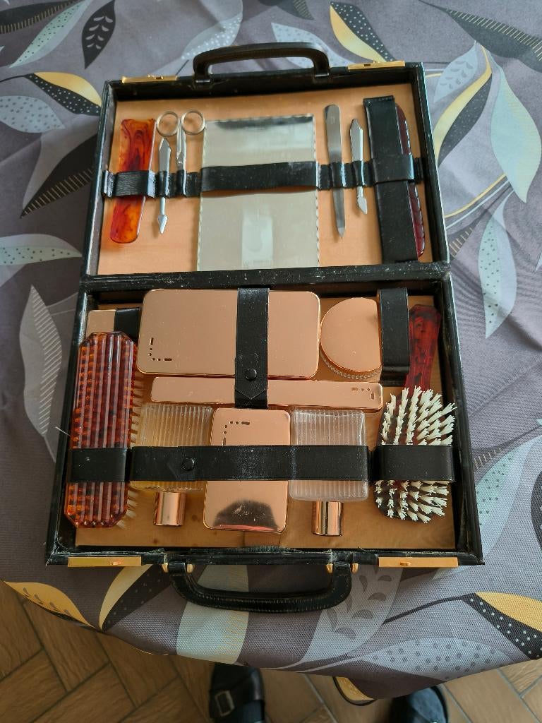 Toilettas, Handtassen en Accessoires, Ophalen of Verzenden, Zo goed als nieuw, Zwart, Heer of Dame