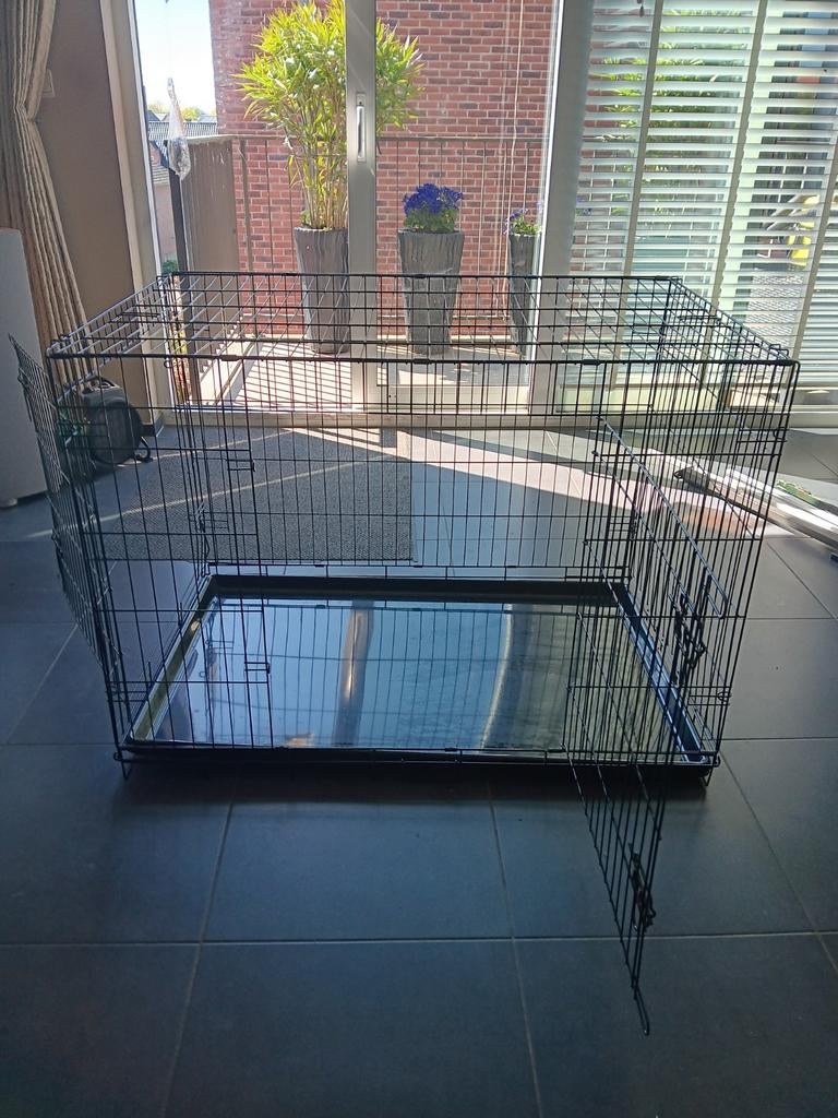 1x gebruikt bench zwart, Dieren en Toebehoren, Ophalen