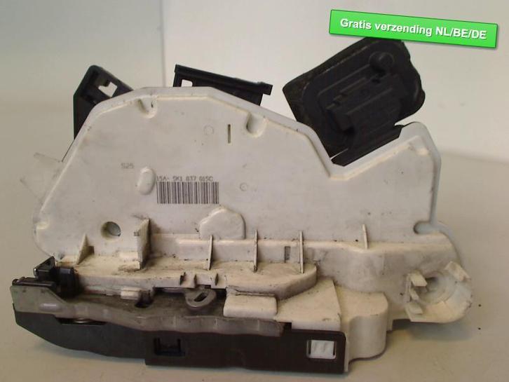 PORTIERSLOT LINKS VOOR Volkswagen Polo V (6R) (5K1837015C), Auto-onderdelen, Carrosserie, Volkswagen, Voor, Links, Gebruikt