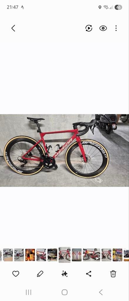 Racefiets, Vélos & Vélomoteurs, Enlèvement ou Envoi, Carbone