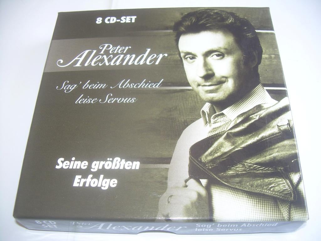 BOÎTE DE 8 CD - Peter Alexander‎ — Sag' Beim Abschied Leise, Enlèvement ou Envoi, Comme neuf, Coffret