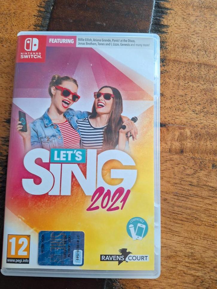 Nintendo Switch Let's Sing 2021, Games en Spelcomputers, Games | Nintendo Switch, Zo goed als nieuw, Muziek, 3 spelers of meer