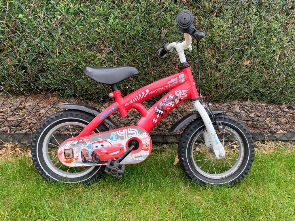 Kinderfiets cars, Ophalen, Zo goed als nieuw, Minder dan 16 inch, Overige merken