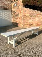 Houten bank, Ophalen, Klassiek, Zo goed als nieuw, Rechte bank