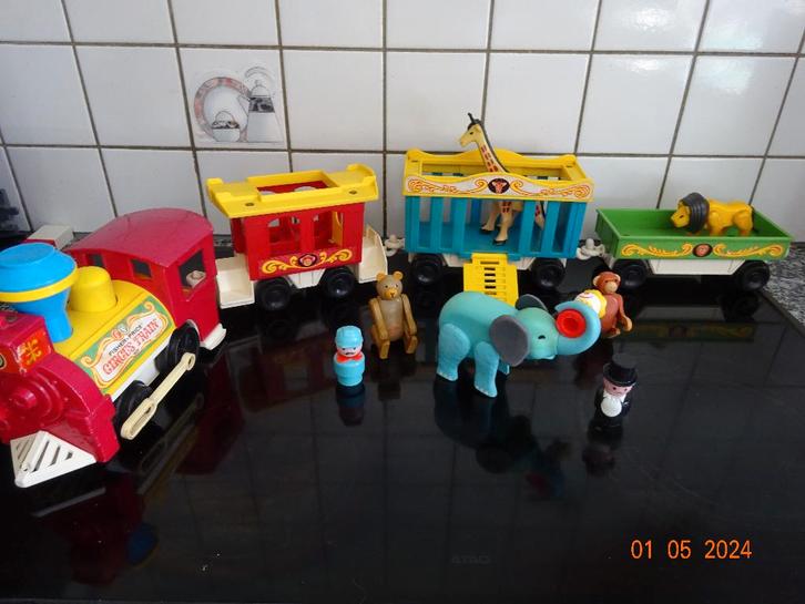 Fisher Price Little People Play Family Circus Train*VOLLEDIG, Kinderen en Baby's, Speelgoed | Fisher-Price, Ophalen of Verzenden