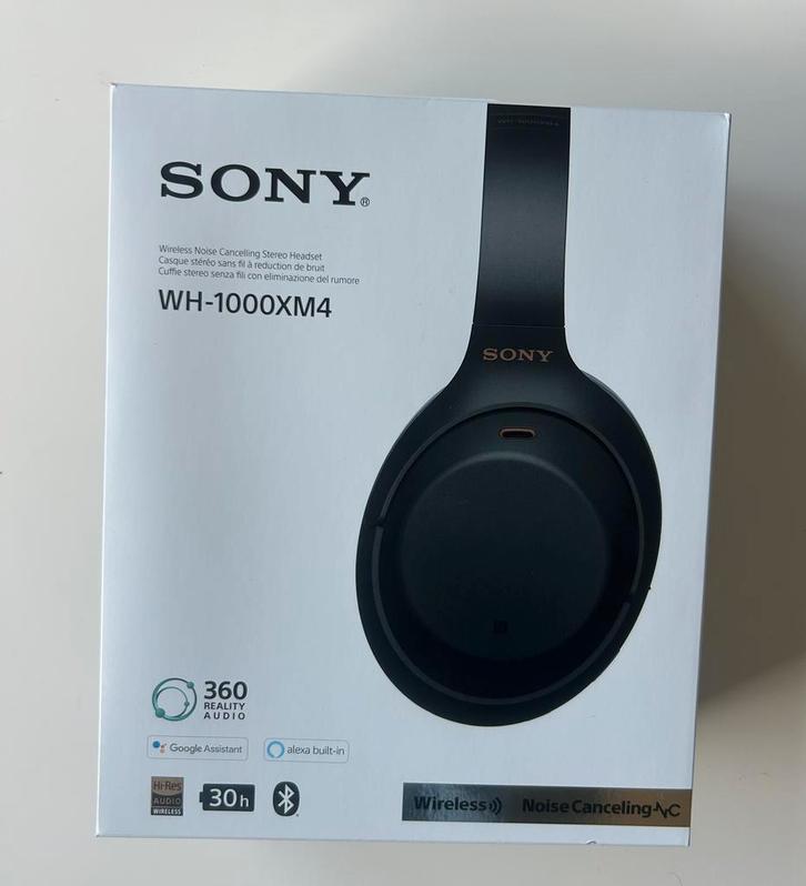 Sony WH-1000XM4 - Casque sans fil et système antibruit, TV, Hi-fi & Vidéo, TV, Hi-fi & Vidéo Autre, Neuf, Enlèvement ou Envoi
