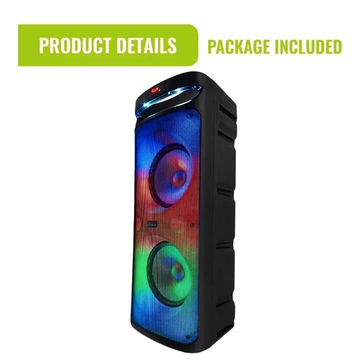 Baffle Bluetooth karaoké rechargeable avec micro, Computers en Software, Computerbehuizingen, Ophalen