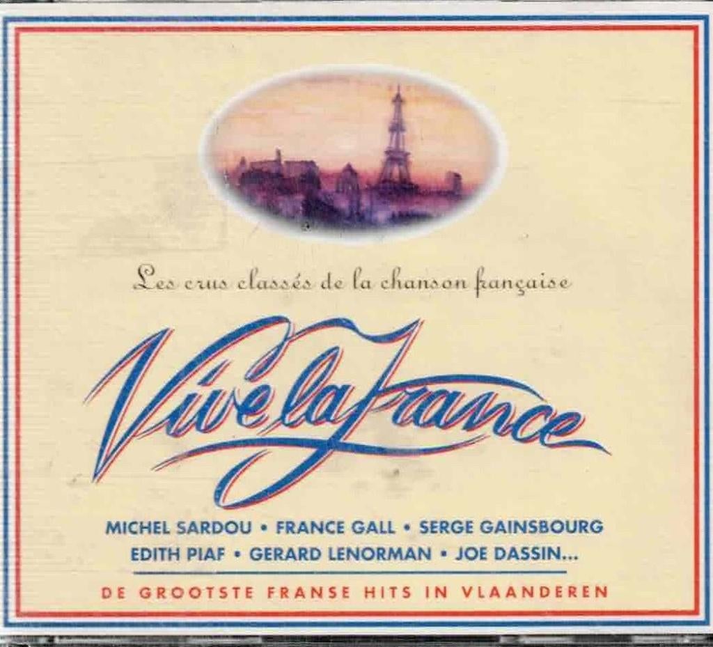 2 x cd  /  Vive La France, Ophalen of Verzenden