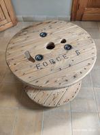 Touret en bois, Rond, Enlèvement, Utilisé, Pin