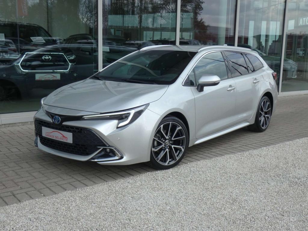 Toyota Corolla 1.8 Hybrid Premium 140pk +Head-up display +Sp, Auto's, Toyota, 1300 kg, Gebruikt, Zwart, 4 cilinders