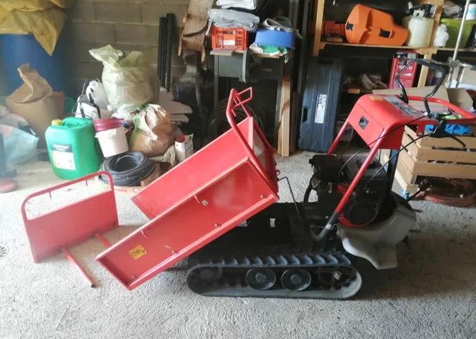 Brouette a moteur thermique (chenilles), Jardin & Terrasse, Brouettes, Enlèvement, Comme neuf