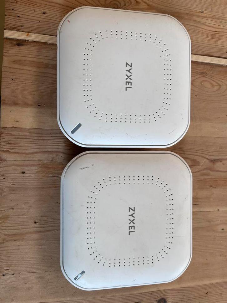 2 acces points POE Zyxel NWA1123ACv3, Computers en Software, Accesspoints, Gebruikt, Ophalen