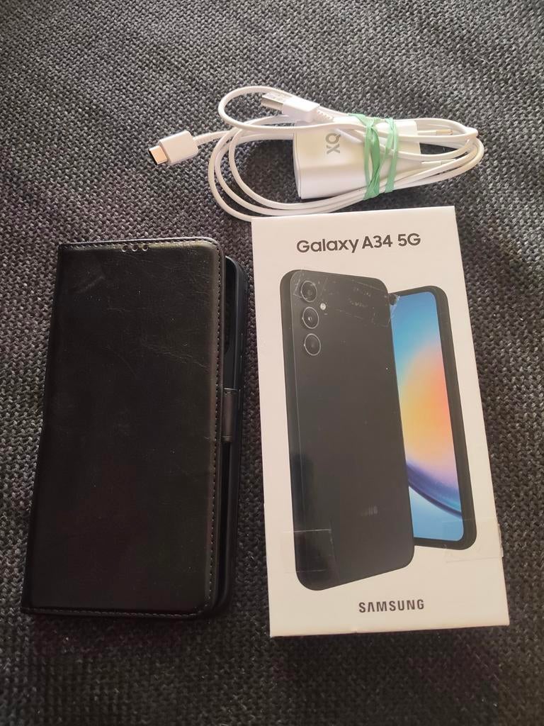 Samsung Galaxy A34 5G, Télécoms, Téléphonie mobile | Samsung, 128 GB, Enlèvement