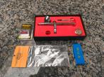 Airbrush, Compressor, Spray Booth, verf en toebehoren, Ophalen, Zo goed als nieuw