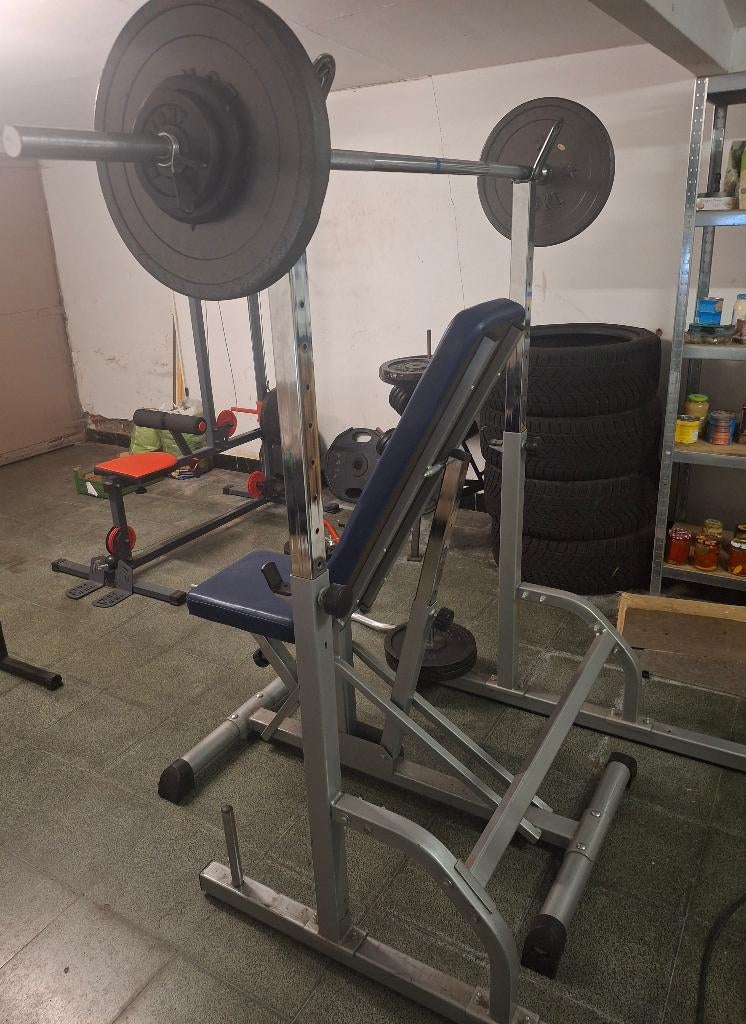 Fitnessapparatuur/Musculation/Home Gym, Sport en Fitness, Fitnessapparatuur, Ophalen, Gebruikt, Metaal, Overige typen