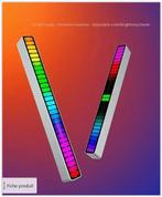2 Bandes LED Music Pulse - Éclairage d'ambiance à commande, Enlèvement, Neuf, Couleur