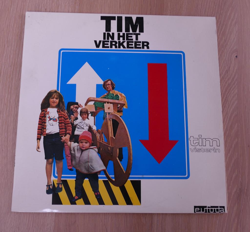 LP Tim Visterin ‎– Tim In Het Verkeer / Tim In Het Circus l, Ophalen of Verzenden, Zo goed als nieuw, 12 inch, Pop