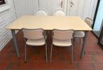 Tafel + stoelen, Huis en Inrichting, Tafels | Eettafels, Ophalen, Gebruikt