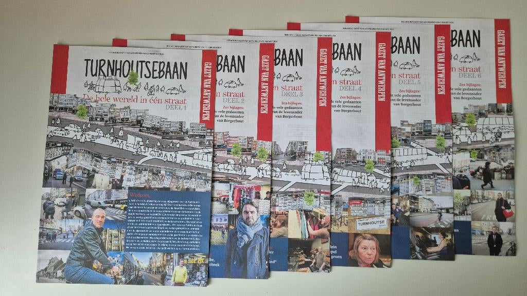 Art. 979 TURNHOUTSEBAAN - 6 annexes à la Gazet d'Anvers, Collections, Enlèvement ou Envoi, 1980 à nos jours, Journal