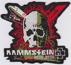 Rammstein Reise Reise stoffen opstrijk patch embleem #2, Verzamelen, Verzenden, Nieuw, Kleding
