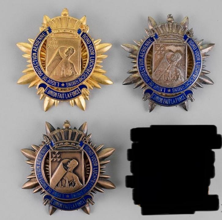Recherchés : médailles, badges,... protection contre l'air, Collections, Objets militaires | Seconde Guerre mondiale, Enlèvement