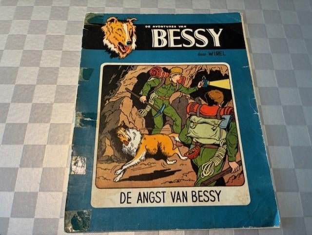 Strip de Angst van Bessy eerste druk 1955, Boeken, Stripverhalen, Gelezen, Eén stripboek, Ophalen