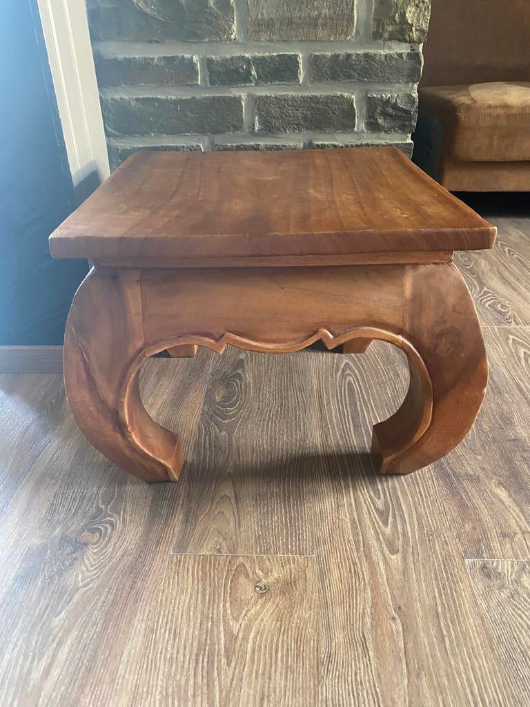 Table de salon en bois, Maison & Meubles, Enlèvement, Comme neuf