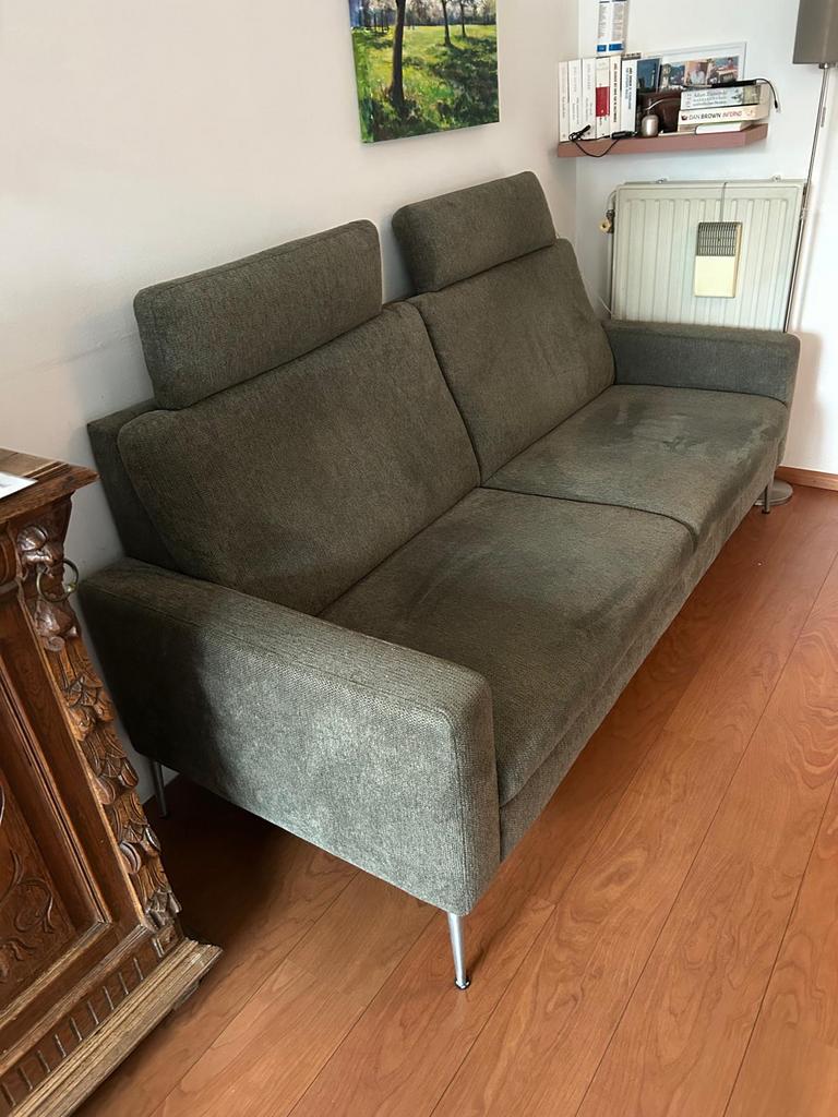 Bank te koop. Velderhof groen, Ophalen, Zo goed als nieuw