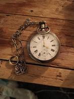 Zakhorloge  120 jaar oud, Enlèvement, Argent, Montre de poche, Avec chaîne