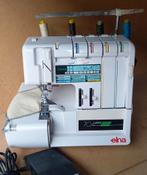 Surjeteuse ELNA 4 fils, Etat parfait + Garantie, Enlèvement ou Envoi, Surjeteuse